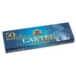 pachet cu 50 foite pentru rulat tutun Cartel Blue